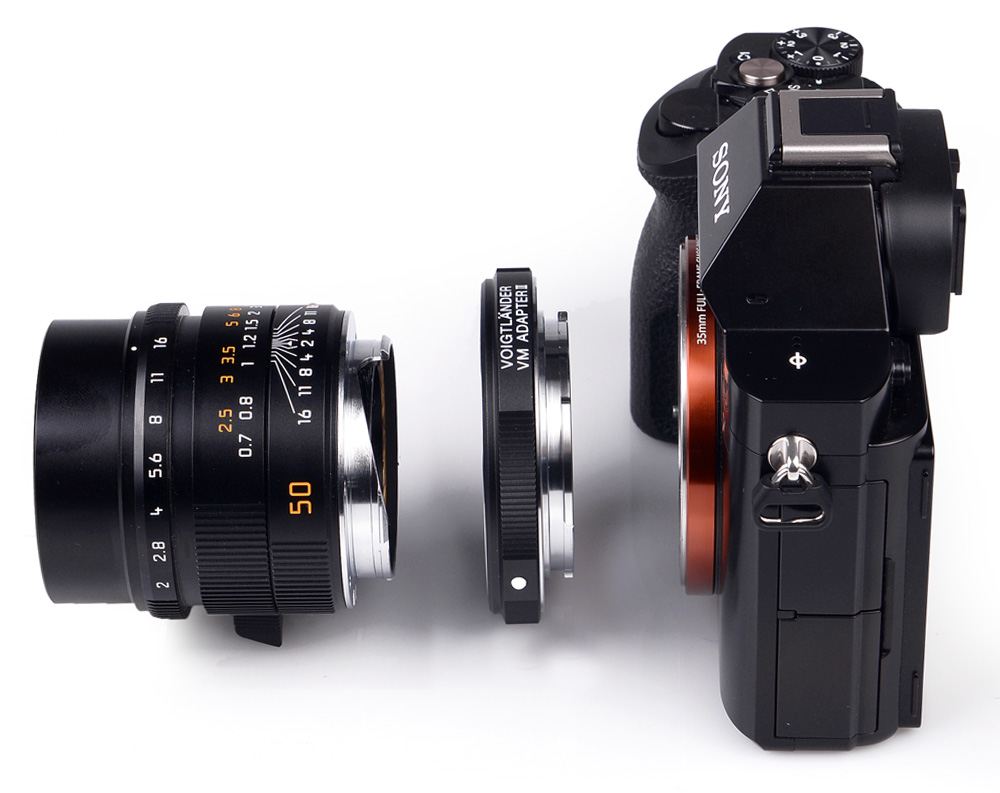 Voigtländer Adapter VM / E II Leica M an Sony E-Mount | Adapter